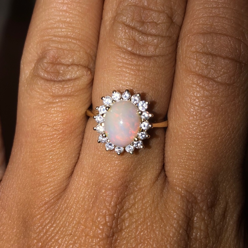 Real Diamond Opal